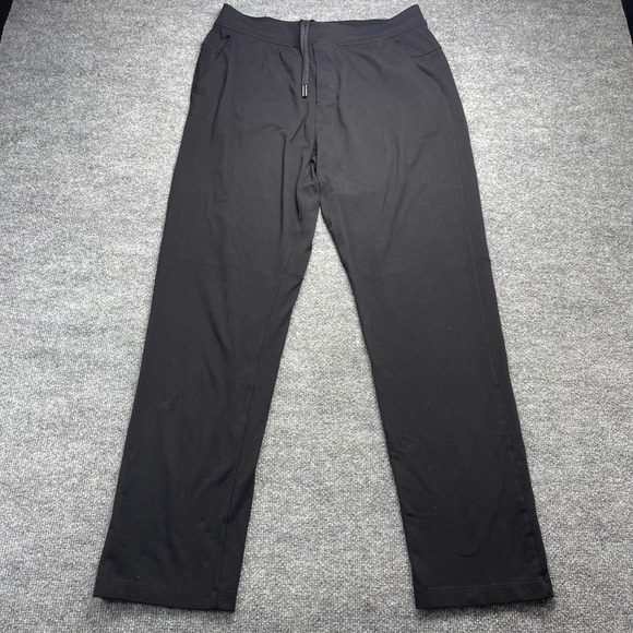 Lululemon Other - Lululemon Discipline Seat Pant Black Straight Leg Mens Size L Activewear